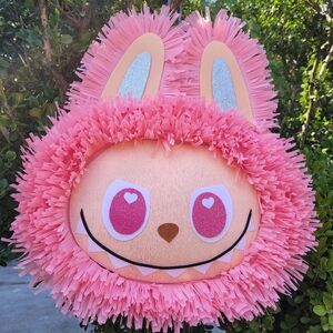Labubu Monster Custom Mexican Piñata 🪅 Light Pink